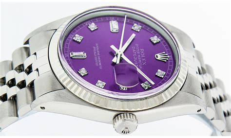 rolex watch purple|rolex op 36 retail price.